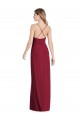 Pleated Skirt Chiffon Evening Maxi Dress with Pockets