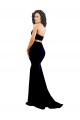 Two Piece High Neck Crepe Evening Dress